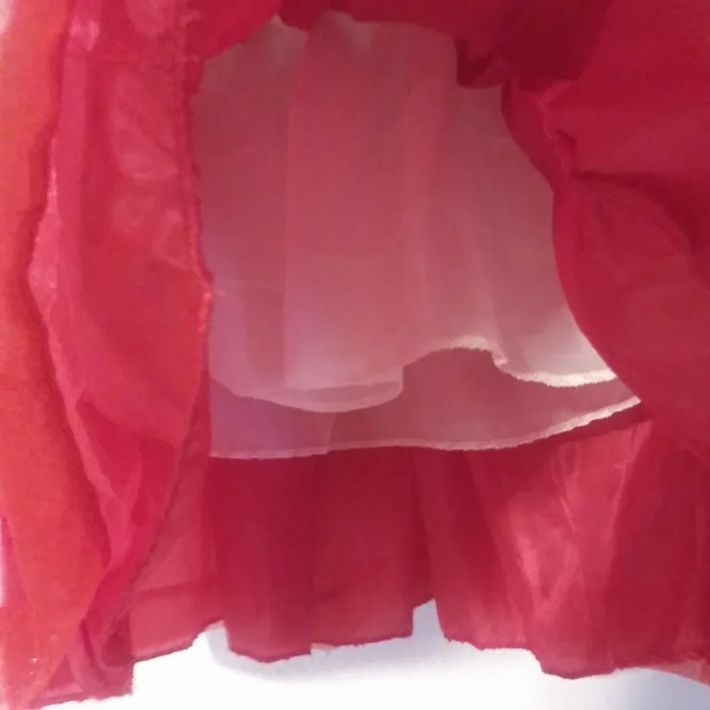 Creaciones Maravilla Platin girls size (8) red and white dress